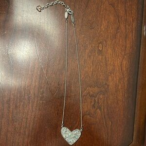 Sabika heart necklace- multi colored stones